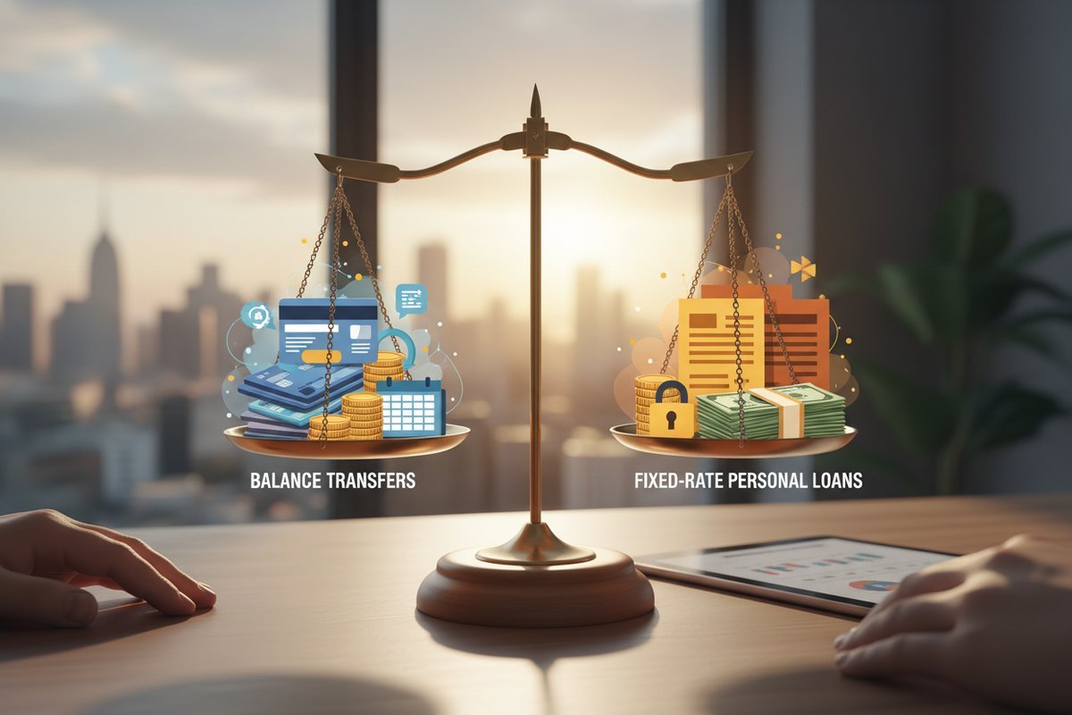 High-Income Earners: Balance Transfers vs. Fixed-Rate Personal Loans
