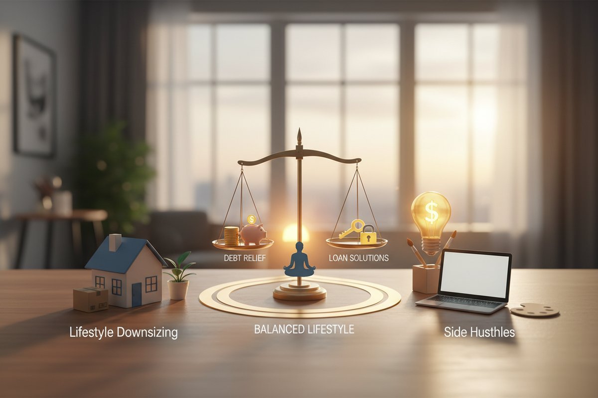 Lifestyle Downsizing vs. Side Hustles: Choosing Your Payoff Path